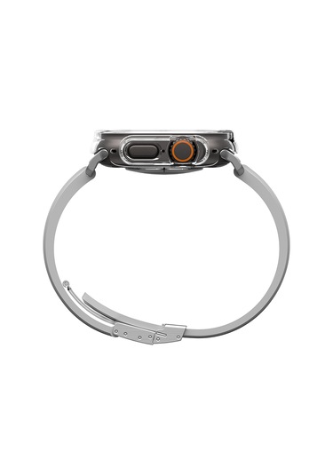 Watch Ultra 49mm Uyumlu Amazingthing Radix Minimal Fullguard Sert Pc Kasa Ve Ekran Koruyucu Şeffaf