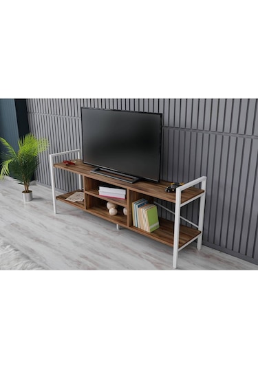Sehpol Tv Sehpası 160x35x65 Cm Beyaz Richmood