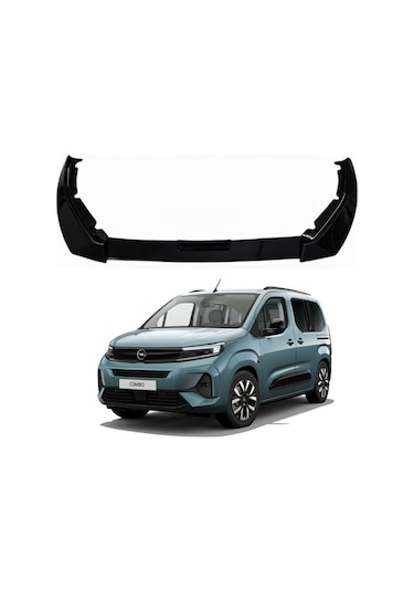 Opel Combo Ön Tampon Altı Lip 3 Parça 2019-2025