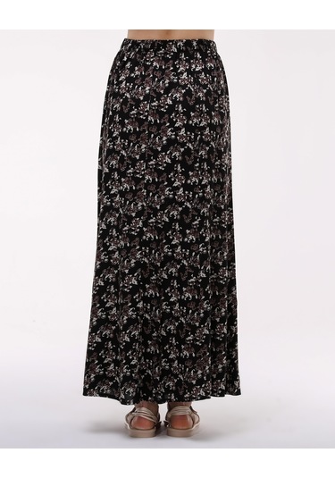 Siyah Uzun Etek-558-siyah Siyah