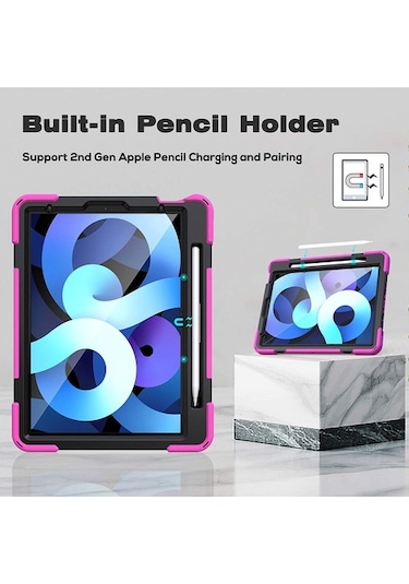 Duxweel Apple Uyumlu iPad Air 4 .Nesil - 5. Nesil 10.9 " Standlı Kılıf