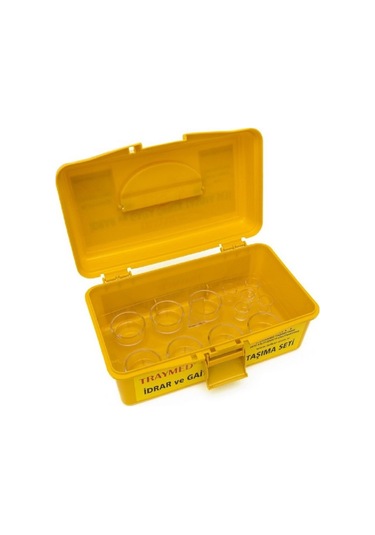 1 Adet Gaita Örnek Taşıma Seti- Sarı