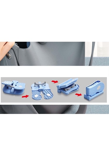 Dolıty Fitness Stepper Merdiven Stepping Machine Egzersiz Mavi