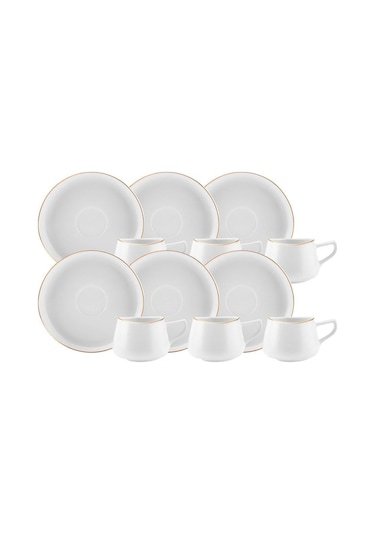 Karaca  Streamline Hole 6 Kişilik Kahve Fincan Takımı 80 ml