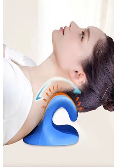 Boyun Düzeltici Aparatı C Şekilli Ergonomik Boyun Ve Omuz Rahatlatıcı