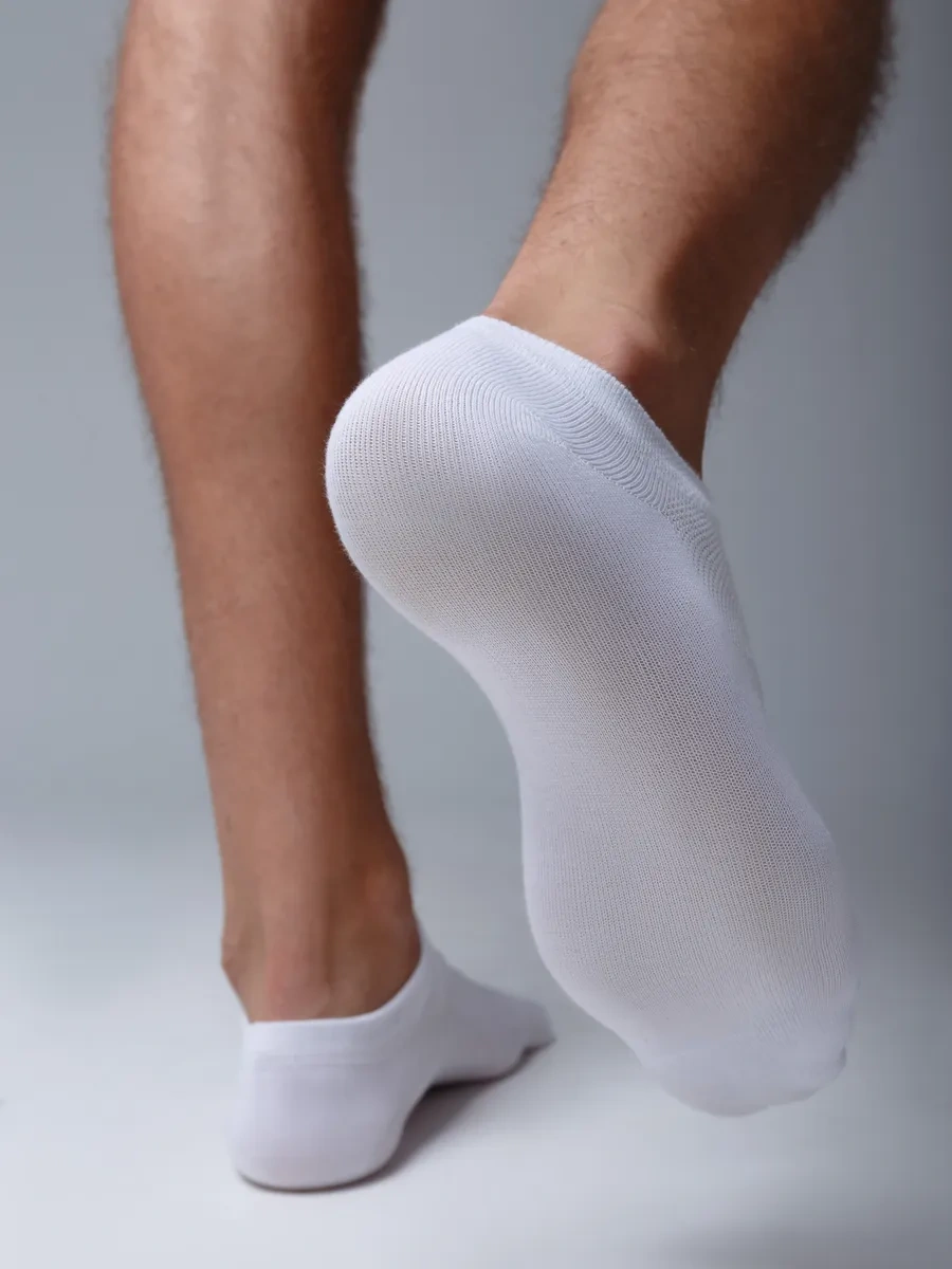 Ecobrand Kısa Çorap Seti, Yazlık, Pamuk 5 Çift 75435448 Beyaz