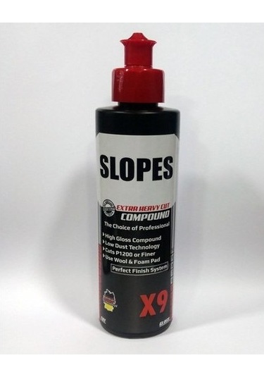 Slopes X9 Agresif Çizik Çıkarıcı Pasta 250 ml