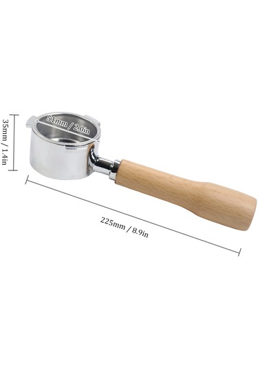 Aoresac Kahve Dipsiz Portafilter Filtre Sepeti Ve Delonghi Tip 1 51 Mm Diğer