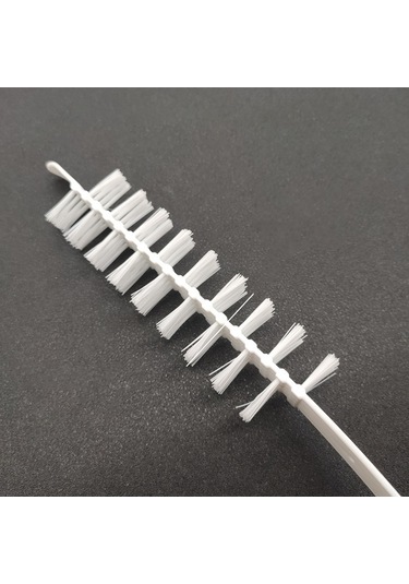 Fosenze Beyaz Nylon Çamaşır Makinesi Temizlik Fırçası - 60cm Uzun, Esnek, Etkili Temizleme - Drum, Fırın Ve Ev Aletleri İçin Uygun