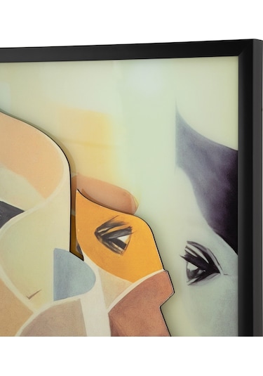 Mudo Home Spectrum Çerçeveli Tablo 100x100 Cm