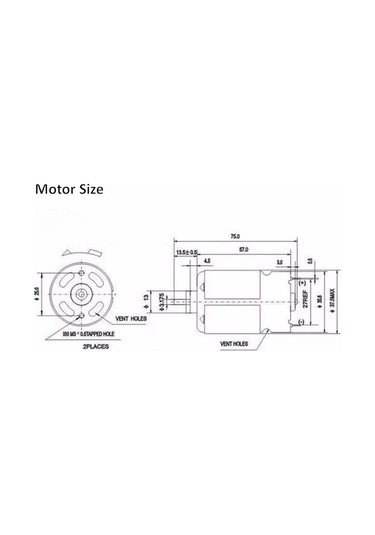 Dinosaurs Dc Rs550 Motor 13 Diş Bosch Akülü Matkap Tornavida Gsr Gsb 12 V Yedek Parça Için Değiştirin