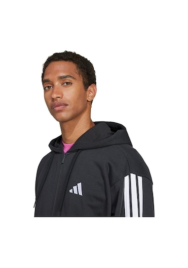 Adidas Erkek Ceket M 3s Ft Fz Hd Jd1877 Siyah