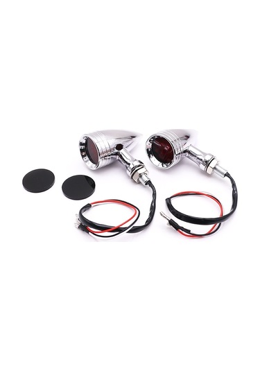 Z006 1 Çift 12v Modifiye Evrensel Motosiklet Led Dönüş Sinyali Galvanik