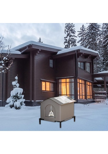 Suntek Açık Hava Kedileri Köpek Evi Su Geçirmez L