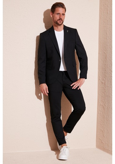 Buratti 535638816 Nipoye Erkek Ceket Siyah