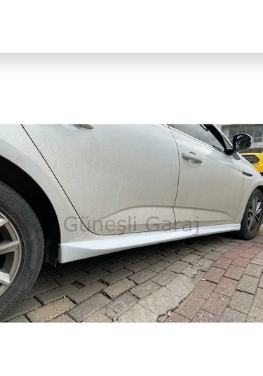 Renault Megane 4 Sedan Yan Marşpiyel Çift Plastik
