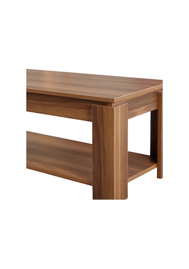 Shelf Orta Sehpa Ceviz / Dikdörtgen Orta Sehpa