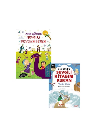 365 Günde Sevgili Peygamberim Ve 365 Günde Sevgili Kitabım Kuran Set Timaş Çocuk