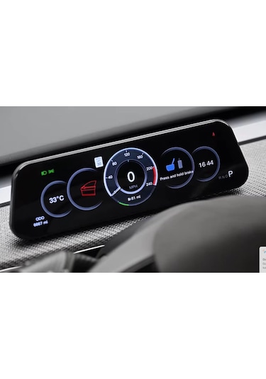 Tesla Model Y Ve 3 Uyumlu Heads-up Display Monitör 9,6''