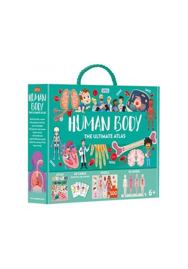 Human Body - The Ultimate Atlas Canlı Renkler