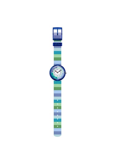 Flik Flak Fbnp226 Stripy Green Çocuk Kol Saati