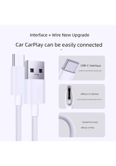 İphone Uyumlu 15/16 İçin Usb-c Örgülü Kablo 2.0m Um36001-4 Yurt Dışından