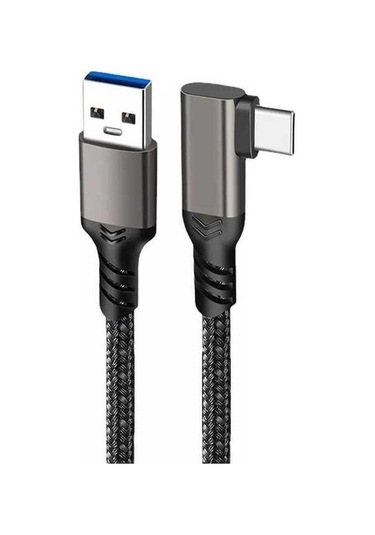 Pazly Oculus Quest 1/2 Vr Kulaklık 3.2 Gen2 3a Hızlı Şarj Usb-a - Usb-c 10gbps Veri Kablosu 1.5m