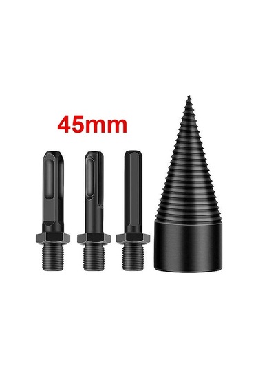 Pazly 4 Parça Yüksek Performanslı Odun Bölme Matkap Ucu Seti - Kolay Kullanım, Hızlı Ayrım