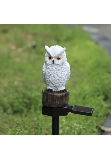 Szypzstore Güneş Reçine Ev Işık Açık Su Geçirmez Led Karikatür Topraklama Fişi Bahçe Dekorasyon Çim Peyzaj Lambası, D Joh4qx Renkli