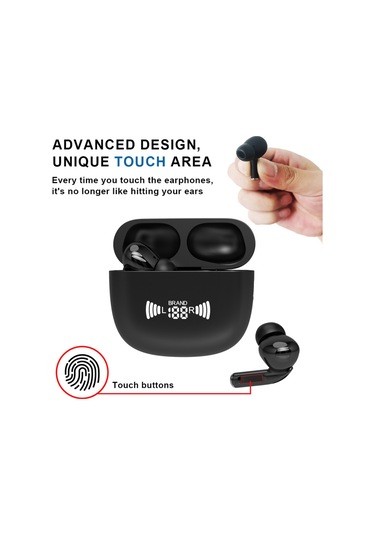 Geeroyoo - A8 Dil Çevirici Bluetooth 5.3 Kulak İçi Kulaklık