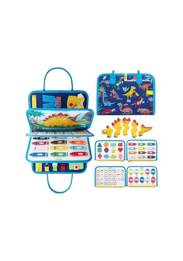 Montessori Aktiviteli Keçe Eğitim Kitabı 8 Sayfa Rbkds03