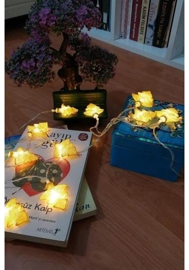 Dekoratif Işıklı Metal Örgülü Çam Ağacı Şeklinde Günışığı Şerit Led Işık Zinciri - Aa58yt1057yu Gün Işığı