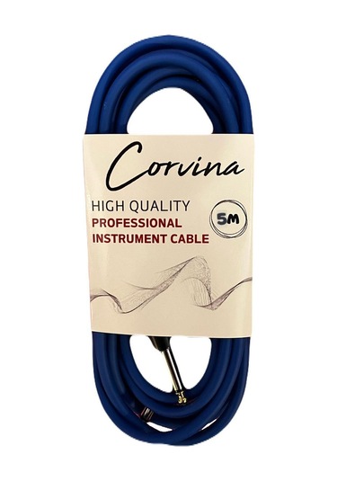 Corvina 5 Metre Mavi Jak Enstrüman Kablosu