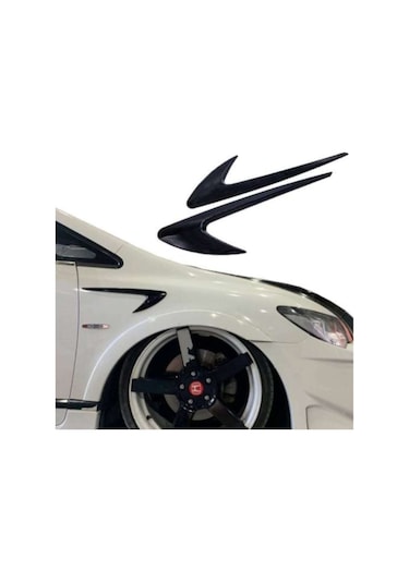 Hyundai Accent Blue Çamurluk Venti (sağ - Sol) Parlak Siyah