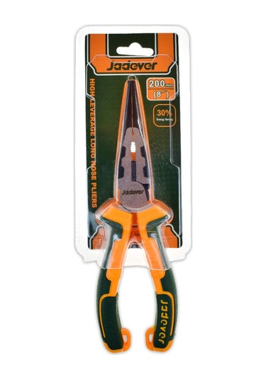 Jadever Kargaburun Pense, 200mm 8 İnç , Turuncu-siyah