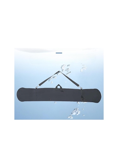 Suntek Snowboard Çantası Yumuşak Kılıfı Kaykay Açık 150cm Siyah
