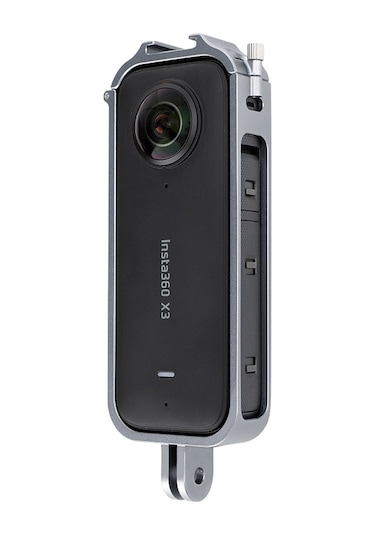 Sunnylıfe Ist-bk514 Insta360 X3 Kamera Kafesi Alüminyum Alaşımlı Koruyucu Çerçeve Genişletme Braketi