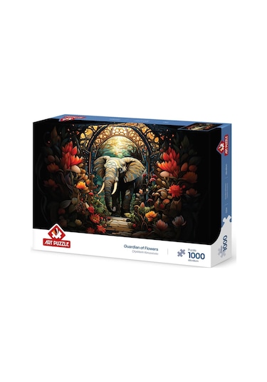 Çiçeklerin Koruyucusu 1000 Parça Puzzle