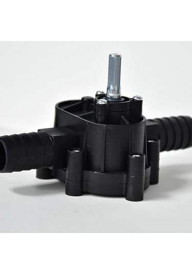 Chuangyinshop Black 1set 7pcs Mini Manuel Kendinden Emişli Pompa Su Yağ Sıvı Transferi Bahçe Kuyu Uygulamaları İçin