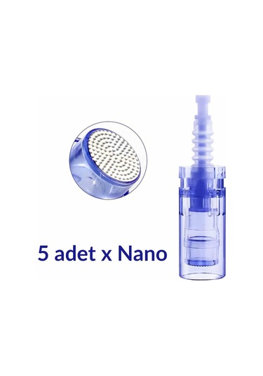 ADANİL DR. PEN NANO ROUND DERMAPEN İĞNESİ ORİJİNAL DERMAPEN İĞNE KARTUŞU SOKETLİ 5 ADET