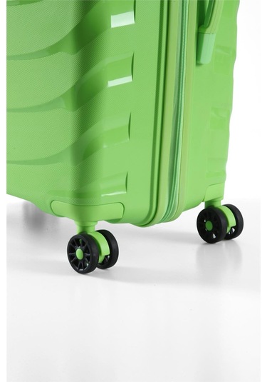 Ççs 5263 Polipropilen Battal Boy Valiz Fıstık Yeşil