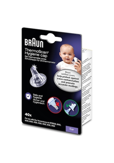 Braun LF 40 Ateş Ölçer Yedek Filtre 40'lı