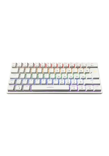 Gb-g11 Ghost Rainbow Beyaz Mekanik Gaming Klavye