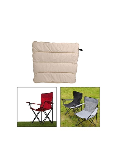 Homyl Katlanır Plaj Sandalyesi Minderi Sırt Desteği Haki-103cmx91cm Haki 103cmx91cm