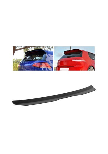Wezone Seat Leon 2000-2021 Mk1-mk7 Maxton Stili Arka Çatı Spoilerı - İki Bölmeli Araçlar İçin - Abs Malzeme - Hız Stabilitesi Ve Yakıt Verimliliği Artırır
