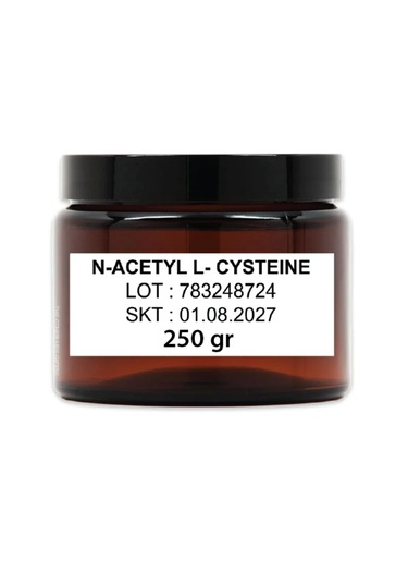 N-acetyl L-cysteine Saf Hammadde 250 Gr Aromasız