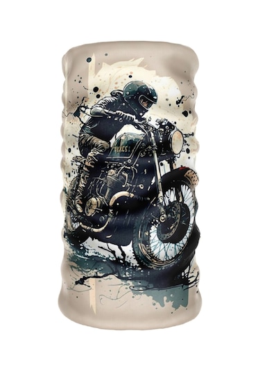 Bebo Store Extreme Spor Motor Ve Bisiklet Kullananlara Özel Desenli Buff Boyunluk Bandana Balaklava Moto-8