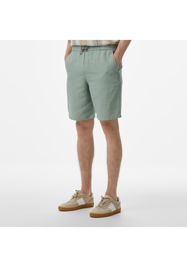 Nautica Erkek Yeşil Jogger Şort Düz B45106t Yeşil