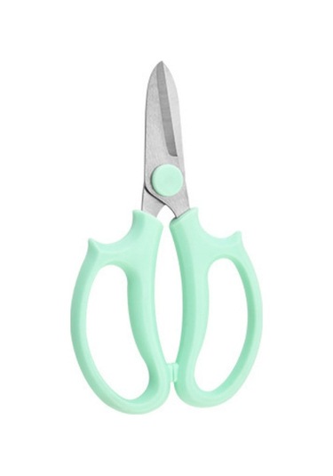 Paslanmaz Çelik Bahçe Makası Çiçek Budama Makası Çiçek Makası Yeşil