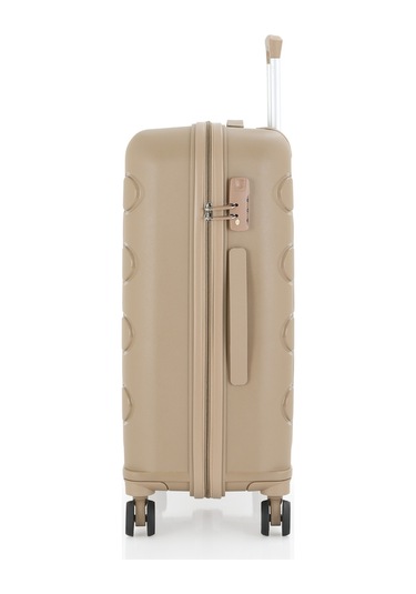 Mçs Üçlü Polipropilen Valiz Seti V376 S23sy1000029-set 00026 Şampanya